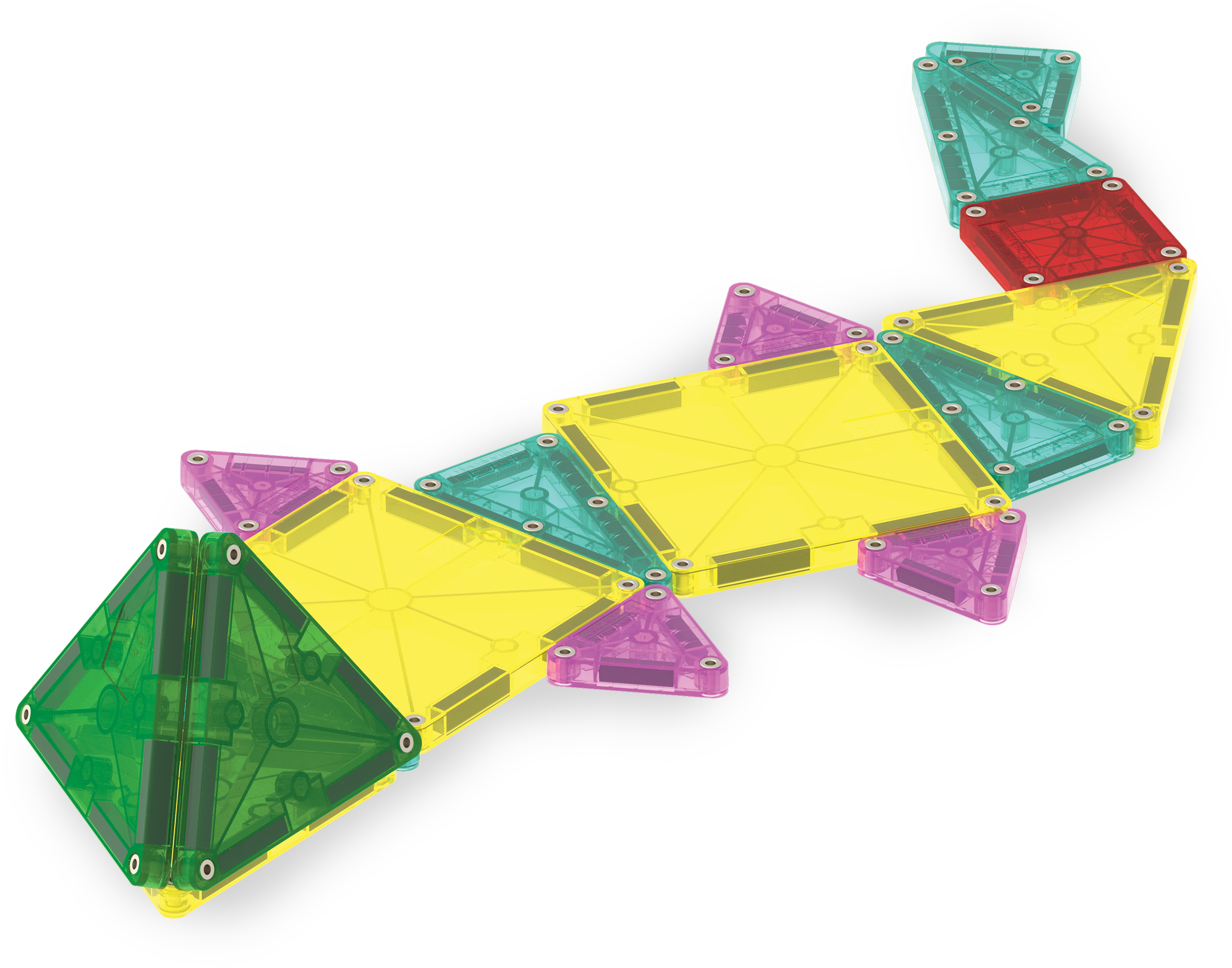 MAGNA-TILES Combo Magnetic Building Set, 46 Pieces photo 5