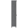 thumbnail image 2 of vidaXL Highboard HAMAR Solid Wood Pine Dark Grey, 2 of 5