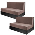 thumbnail image 2 of 2 fundas de cojín para comedor RV, fundas elásticas para banco y respaldo, protectores elásticos para sofá de dos plazas, ajuste universal y lavable a máquina., 2 of 8