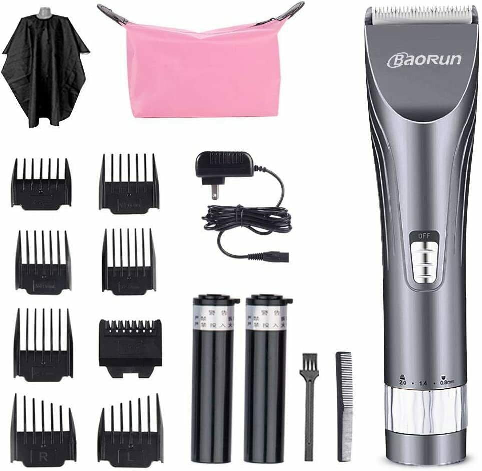 TOPCHANCES Mens Hair Clippers,Professional Cordless Mens Beard Trimmer Detail Trimmer Hair Clippers for Men Hair Cutting Kit Mens Grooming Kit with