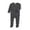 Dark Gray, variant on AWZXDE Baby Footed Pajamas With Mitten Unisex Snap Up Clothes Romper Jumpsuit Sleep And Play For 0 To 12 Months Dark Gray