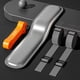 thumbnail image 2 of WDOplteas Banda Asistencia para Dominadas Ajustable para Estiramiento Del Cuerpo (naranja), 2 of 9