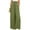 Army Green, variant on FJUCHAI Women's Solid Wide Leg Pants Summer Elastic Waistband Flowy Trousers High Waist Long Skirt Pants S-2XL