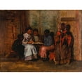 thumbnail image 3 of Winslow Homer 14x12 Black Modern Framed Museum Art Print Titled - Sunday Morning in Virginia (1877), 3 of 5