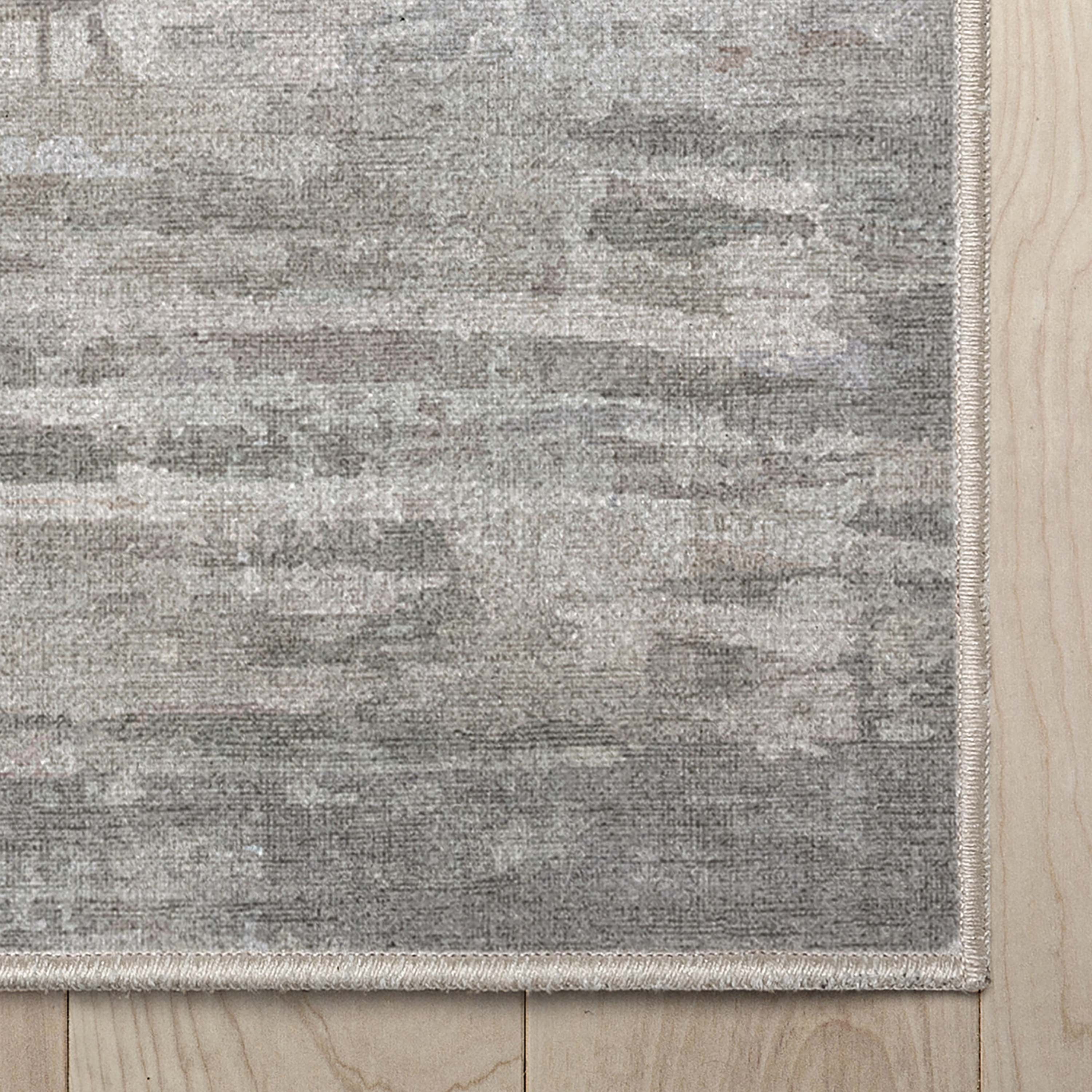 Well Woven Abstract Havana Modern Geometric Lines Flat-Weave Beige Blue 7'7" x 9'10" Area Rug