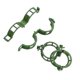thumbnail image 1 of 50 piezas de clips de soporte para plantas, clips de plástico para tomates, clips para plantas, clips de soporte para jardín, clips verdes para jardín, 1 of 3