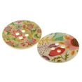 thumbnail image 4 of 10 Piezas Botones de Accesorios Artesanía Manualidad Hogar Arte Decoración Bricolaje Coser de utilizar Gloria Botones de madera, 4 of 9