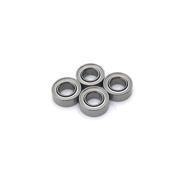 Bewildely 4 piezas RC Car Ball Bearing 4x8x3mm Rodamientos Actualización automotriz Modificación Repuestos Reemplazo para WL Toy Kits de construcción modelo