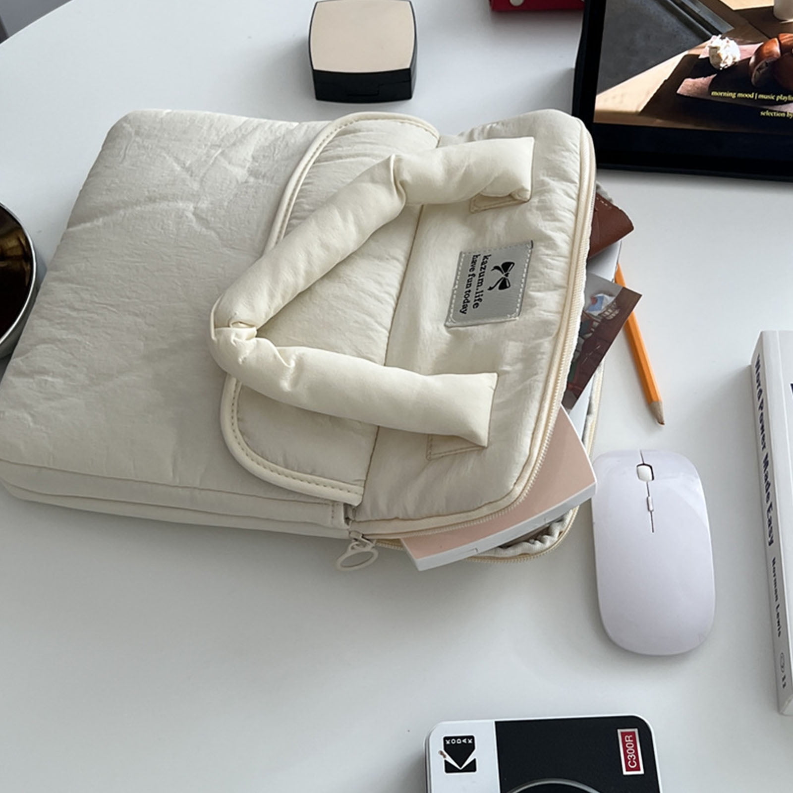 Shock Absorbent Laptop Case With Reinforced Handle Soft Protective Lining Computer Accessory For 11in 13 14 15 15.6inch