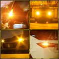thumbnail image 6 of 4X 7440 Canbus Super Bright Error Free LED Bulb T20 W21W 144 SMD for Reverse Tail Turn Signal Light, 6 of 8