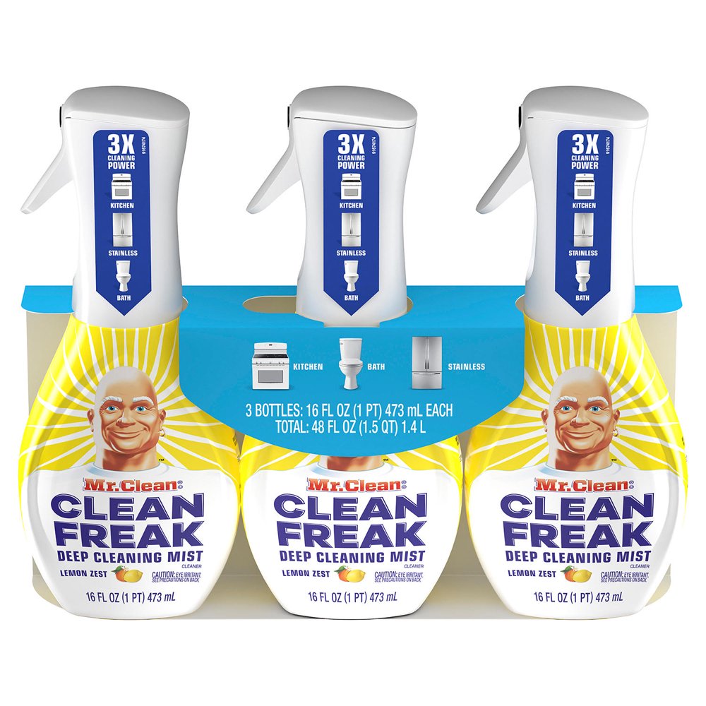 Mr. Clean, Clean Freak Deep Cleaning Mist MultiSurface Spray, Febreze