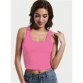 thumbnail image 6 of Women's Sleeveless Racerback Crop Tank Top Camisole Backless Scoop Neck Shirts, 6 of 6