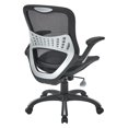 thumbnail image 4 of Mesh Mid Back Black Manager’s Chair with Flip Arms, 4 of 4