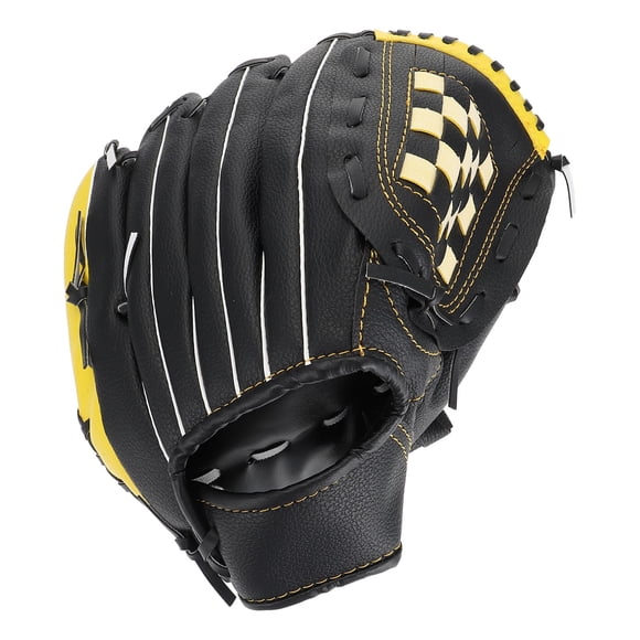 EeaseMX Guante de béisbol práctico y duradero (amarillo y negro)