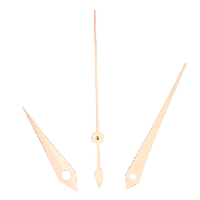 Manecilla del reloj, hora del reloj de oro rosa, accesorio del reloj, aguja del reloj Lograr más