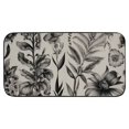 thumbnail image 2 of Heduofu Floral Herbs Botanical Pattern Anti-Skid Floor Mat Entrance Mat, Indoor and Outdoor Anti-Skid Floor Mat Outdoors/Indoor/Bathroom/Kitchen/Bedroom/Entryway Floor Mats 19.68*39.37 in, 2 of 6
