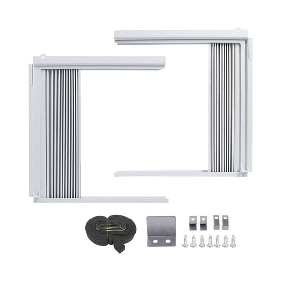 Window Insulation Kit,Window S Conditioner Side Panels Window Sealkit Window Side Panels Insulation Adjustable Winter Summer Side Panels for Window Units,Ac Window Unit