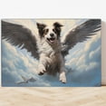 thumbnail image 2 of Border Collie Pet Memorial Canvas - Dog Memorial Gifts for Loss of Dog, Bereavement Gifts for The Loss of Pet - Pet Memorial Gifts - Dog Cat Memorial Poster, 2 of 5