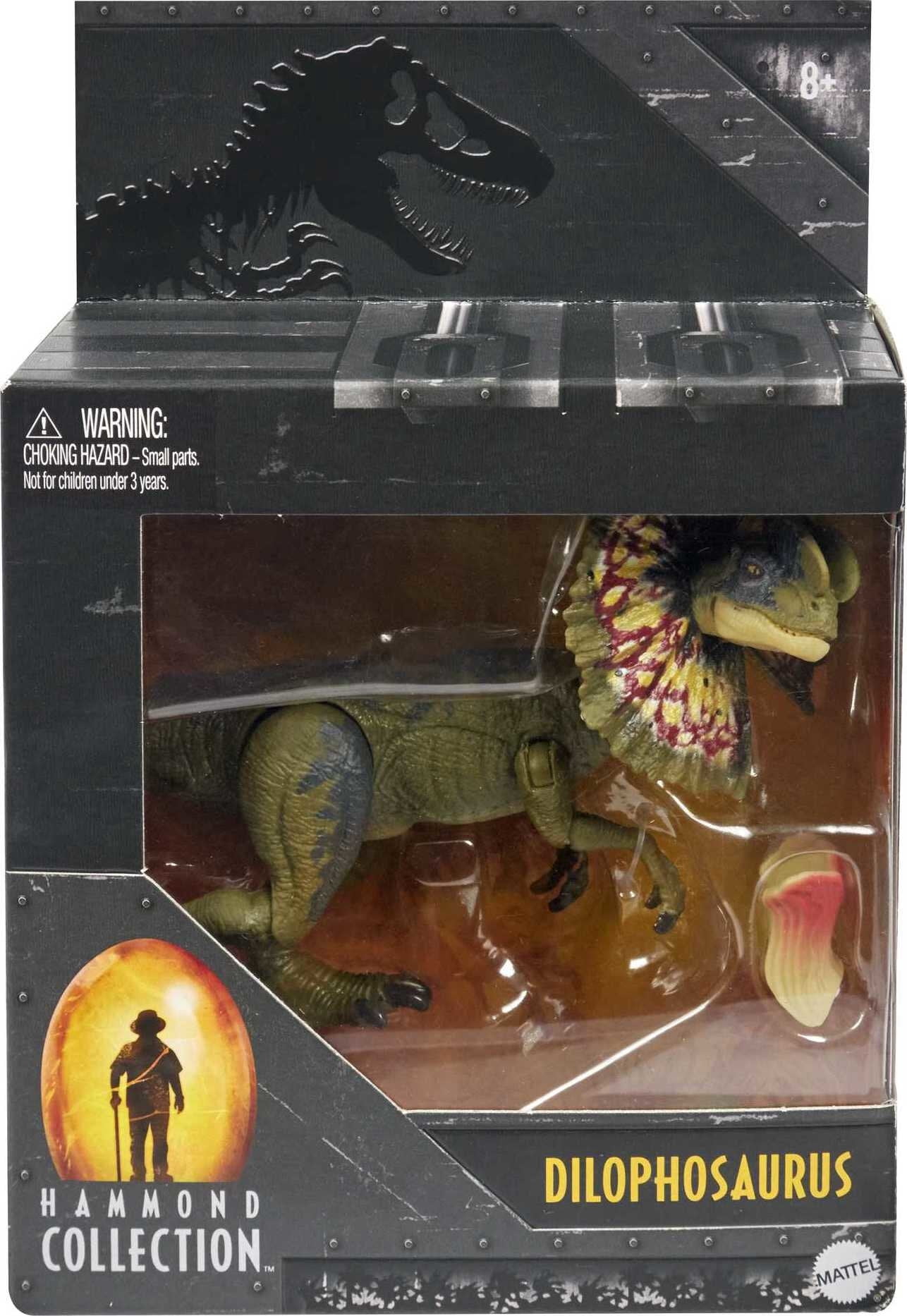 Jurassic World Hammond Collection Dilophosaurus Dinosaur, 8 Years & Up