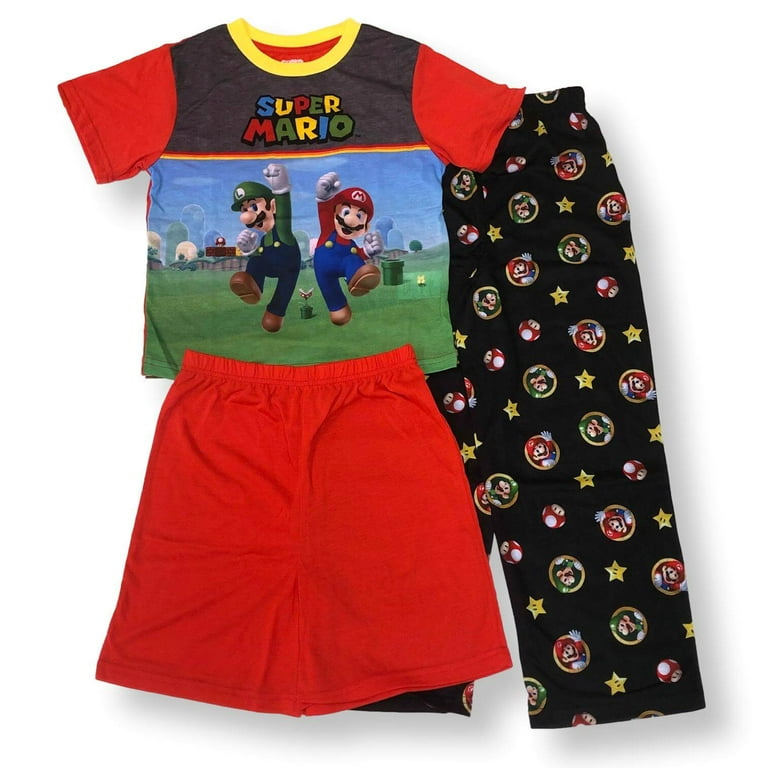 Super mario kids pjs sales