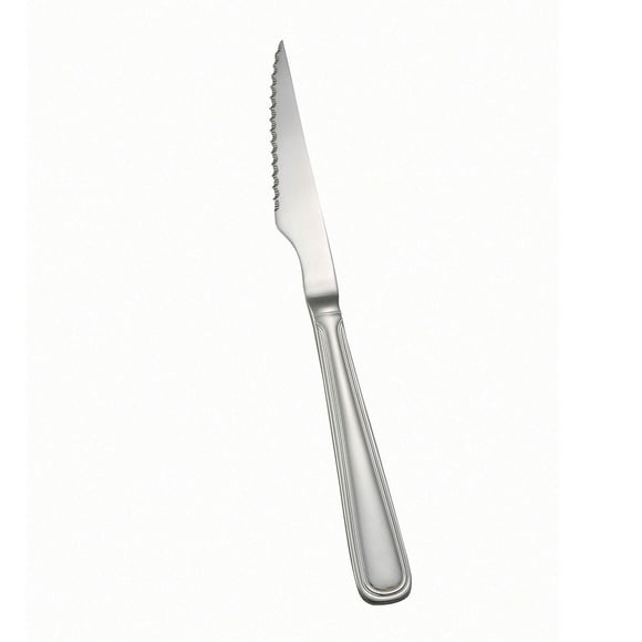 Winco 0030-16 Couteau à Steak, Pointe Pointue, Acier Inoxydable 18/8, Extra Lourd, Shangarila
