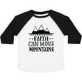 thumbnail image 3 of Inktastic Faith Can Move Mountains Girls Toddler T-Shirt, 3 of 5
