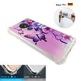 thumbnail image 4 of Butterfly Flower Pink Case for Motorola G7 power 6.2'' 4 Cushion Corners TPU Bumper + Hard Acrylic Back Shockproof Scratch-Resistant Cover for Girls Women Teen, 4 of 4