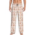 thumbnail image 2 of Kdxio Labrador Retriever Dog Print Men's Sleep Pajama Pant Lounge Pants with Pockets, 2 of 8