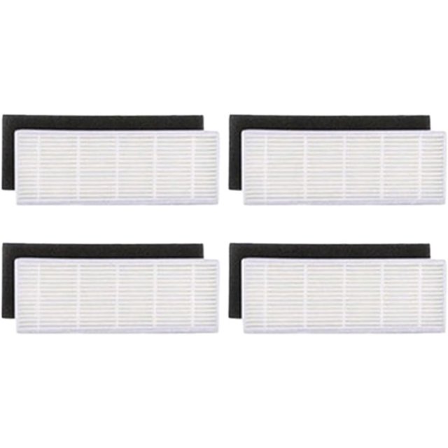 Compatible for 360 C50 C30 Robot Vacuum Cleaner Main Side Brush Mop Hepa Filter Accessories Kit(Dark Khaki)