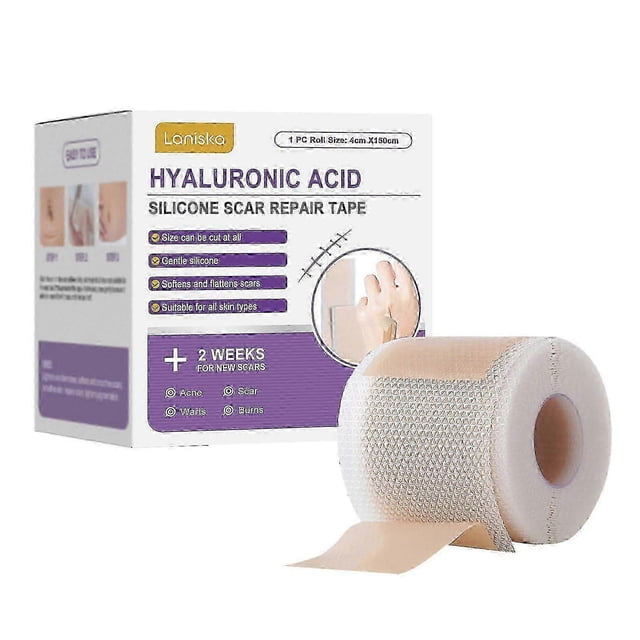 Hyaluronic Acid Silicone Scar Tape For Surgeries, Caesarean Section, Keloids, Burns, Silicone Scar Tape New Arrival