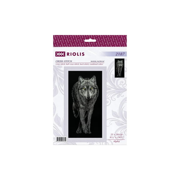 RIOLIS Counted Cross Stitch Kit 9.75"X19.75"-Alpha (14 Count)
