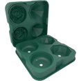 thumbnail image 3 of Ice Cube Tray, 2.5inch Ice Cube Molds, 2 Cavity Silicone Rose & 2 Diamond Ice Ball Maker, Easy Release Large Ice Cube Form for Chilling Cocktails, Wh, 3 of 4