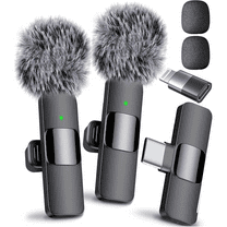 Mini Mic Pro Wireless Lavalier Microphone for iPhone and Android