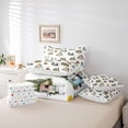 thumbnail image 6 of Catabedysis Whimsical Camping 7-Piece Twin Bedding,Camper Tent Pattern Bedding Comforter Set For Boys,Multicolor,Polkadot Reversible, 6 of 7