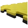 thumbnail image 3 of Piso Tatami Bicolor amarillo negro 2 grosor Fire Sports Seuela de eva/puzzle/amarillo, 3 of 4