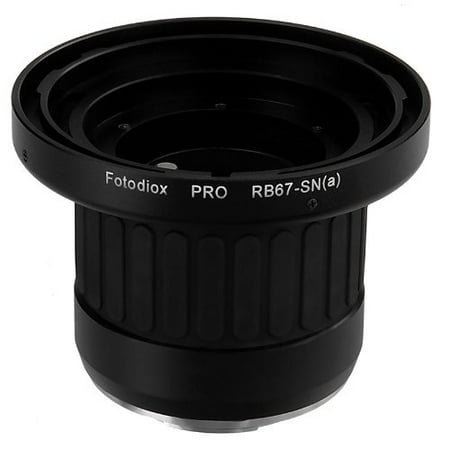 Fotodiox Pro Lens Mount Adapter with Focusing Barrel, for Mamiya RB67 lens to Sony Alpha DSLR