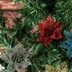 thumbnail image 3 of Festival de flores artificiales Advancent Navidad Año Nuevo boda Decoración falsa Plata, 3 of 6