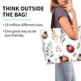 thumbnail image 2 of Rocae Watercolor Ladybug for Big Capacity Shoulder Bag with Pockets,Tote Bag for Women Handbag, 2 of 8