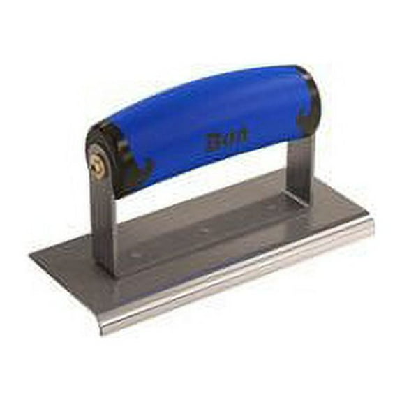 Bon 62-437 Edger -Stainless Steel 6-inch X 2 1/2-inch - 1/4-inch Radius X 3/8-inch Lip Comfort Grip Handle