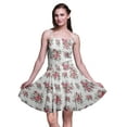 thumbnail image 1 of Bimba Robe d'Été à Bretelles Spaghetti Imprimée Florale Robe de Plage de Vacances-TTG, 1 of 5