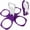 Purple, variant on Fold Away Cup Carrier/Caddy [MADE IN UK] [PURPLE] Take-Out Coffee Soft Drink Pint Beer Beverage Holder, Sturdy Reusable Pocket Size, Festival Sports Gigs Easy safe - hot drinks, 2,3,4 cups