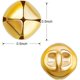 thumbnail image 4 of Jingle Bells para manualidades, 300 piezas a granel DIY campanas de Navidad para decoración, decoración del hogar (oro, 0,5 pulgadas), 4 of 4