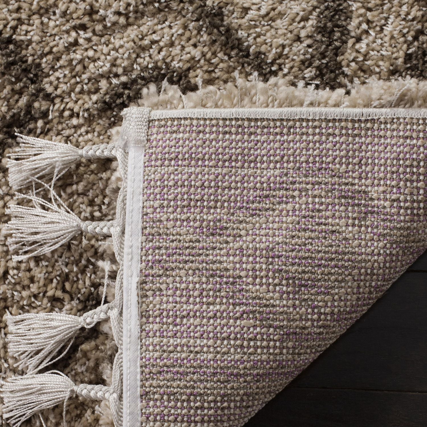 Safavieh Moroccan Fringe Erksine Geometric Shag Area Rug