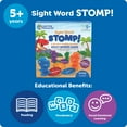 thumbnail image 6 of Learning Resources   Sight Word Stomp! - Alphabet Toys, Phonics Flash Cards, Ages 5+, 6 of 7