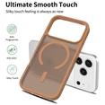 thumbnail image 4 of IPhone 17 Pro Case [Compatible with ]Translucent Matte Phone Cover, [Military Grade Drop Protection] Slim Durable Shockproof Protective Bumper, 4 of 5