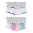 thumbnail image 4 of Wonder Nation Girls No Show Socks, 20-Pack, Sizes S-L, 4 of 6
