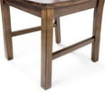 thumbnail image 4 of Furniture of America Elsbeth Wood Dining Side Chair in Walnut (Set of 2), 4 of 7