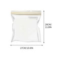 thumbnail image 3 of PRETXORVE Household Food Grade Sealed Bag Kitchen Refrigerator Fruit And Vegetable Self-sealing Preservation Bag Freezer Dense Bag, 3 of 6