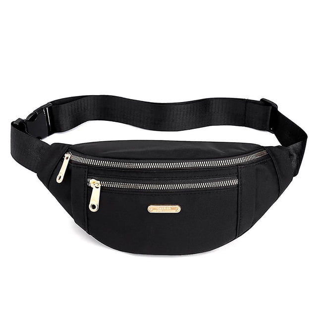 Riñonera Riñonera, Riñonera Impermeable Con Correa Ajustable Para Viajes Deportes Correr-negro- Teléfono móvil Teléfono móvil Accesorios para teléfonos móviles