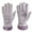 Purple, variant on BadPiggies Women Winter Touchscreen Gloves, Waterproof Warm Fleece Lined Gloves Fluffy Cuff Thermal Texting Gloves